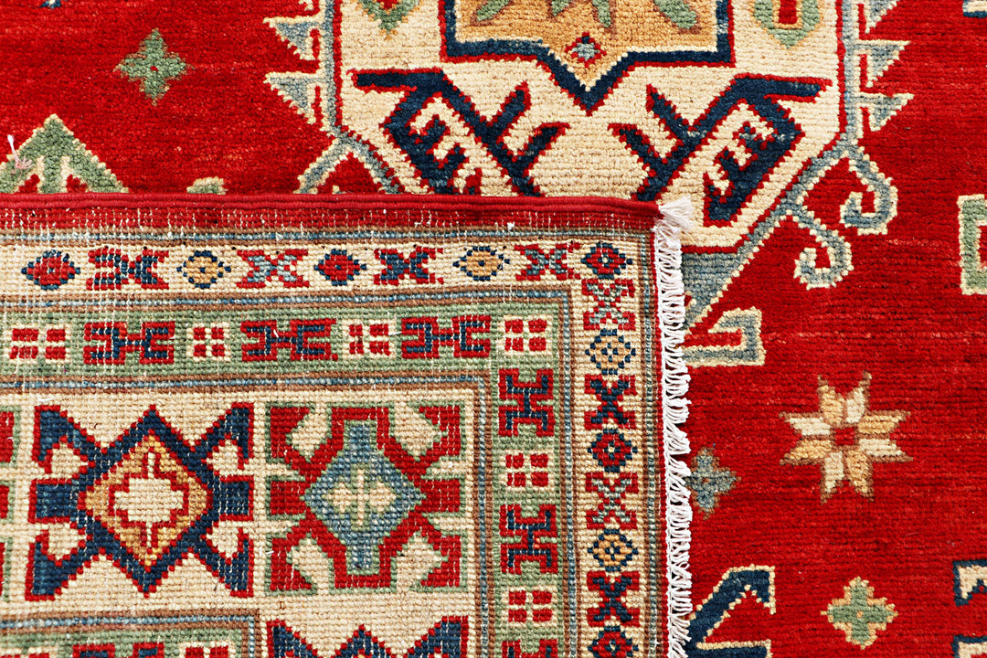 Firebrick Kazak 5' x 6' 9 - No. 70262