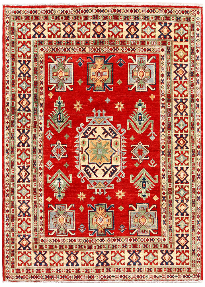 Firebrick Kazak 5' x 6' 9 - No. 70262