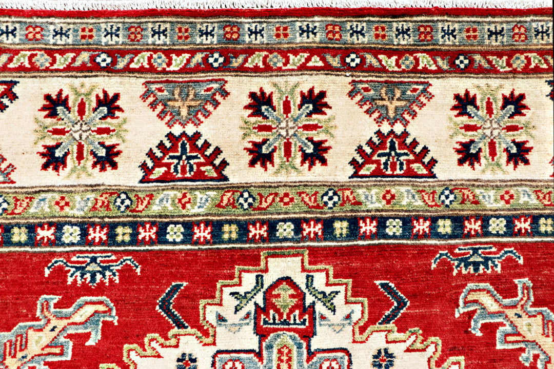 Dark Red Kazak 5' x 6' 8 - No. 70266