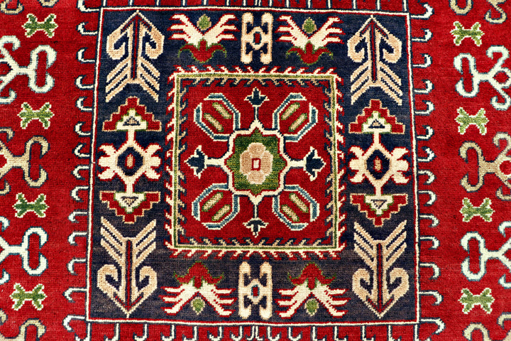 Firebrick Kazak 6' 7 x 9' 11 - No. 70269