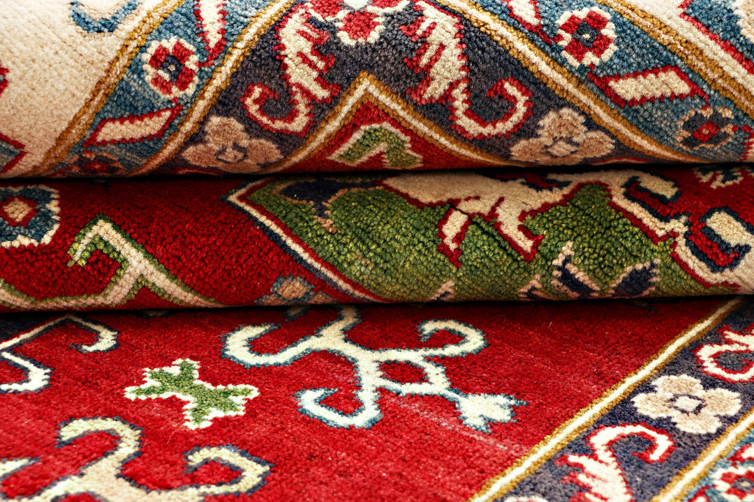 Firebrick Kazak 6' 7 x 9' 11 - No. 70269