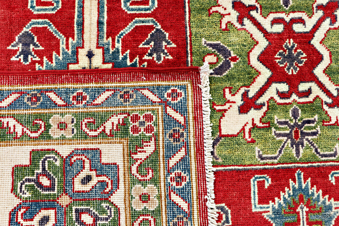 Firebrick Kazak 6' 7 x 9' 11 - No. 70269