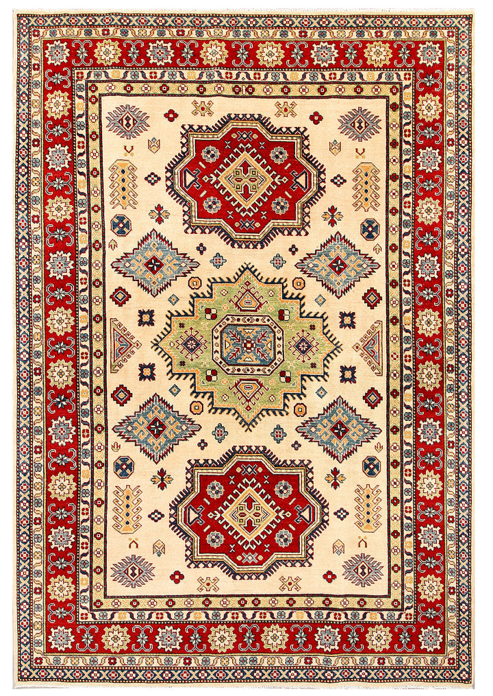 Blanched Almond Kazak 6' 9 x 9' 10 - No. 70271