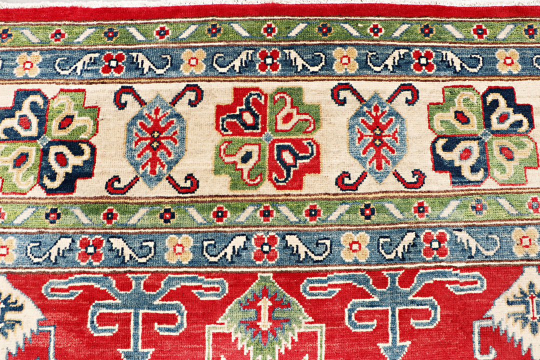 Firebrick Kazak 6' 6 x 9' 9 - No. 70274