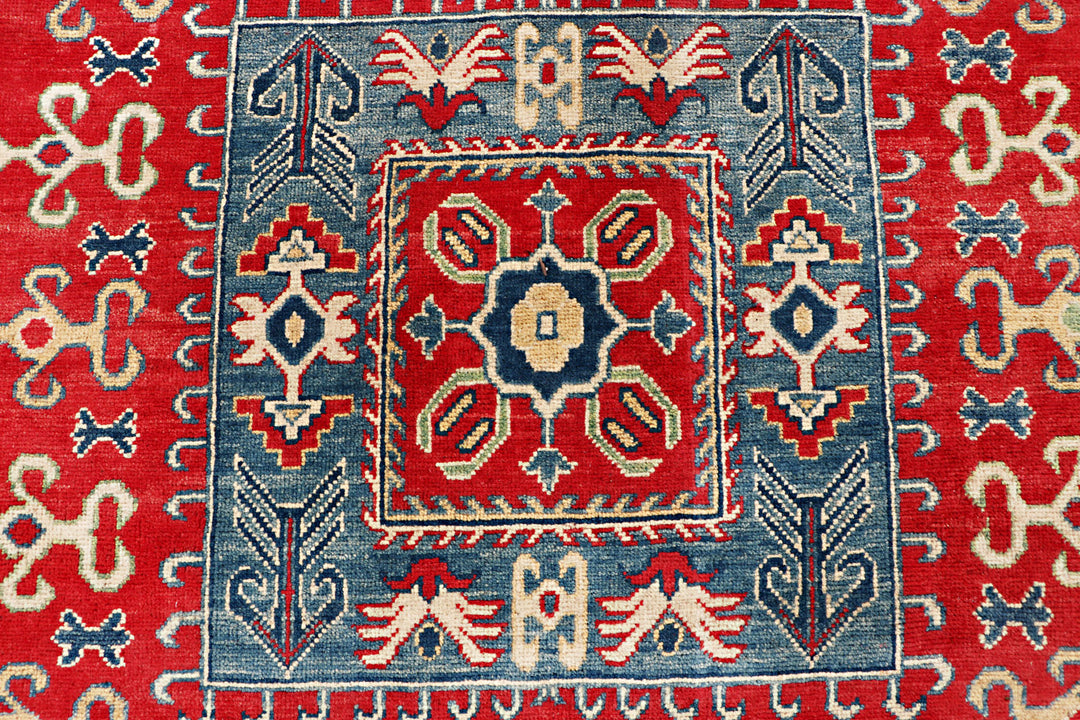 Firebrick Kazak 6' 6 x 9' 9 - No. 70274