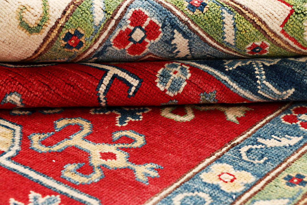 Firebrick Kazak 6' 6 x 9' 9 - No. 70274