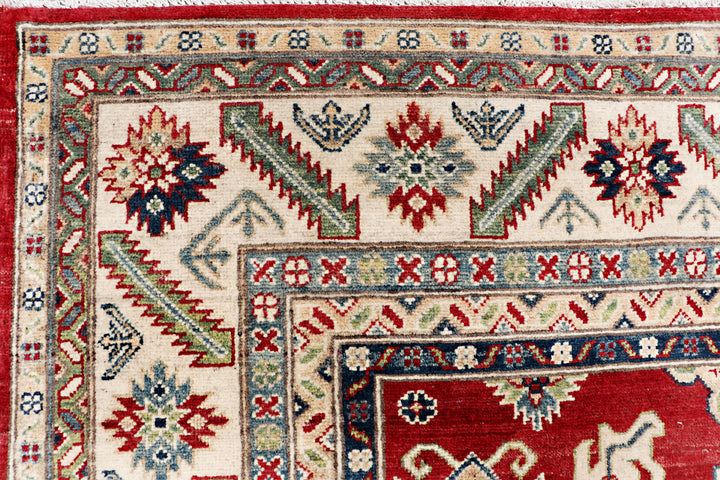 Firebrick Kazak 6' 7 x 9' 3 - No. 70278