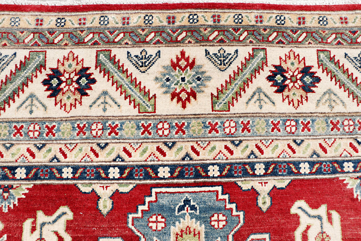 Firebrick Kazak 6' 7 x 9' 3 - No. 70278