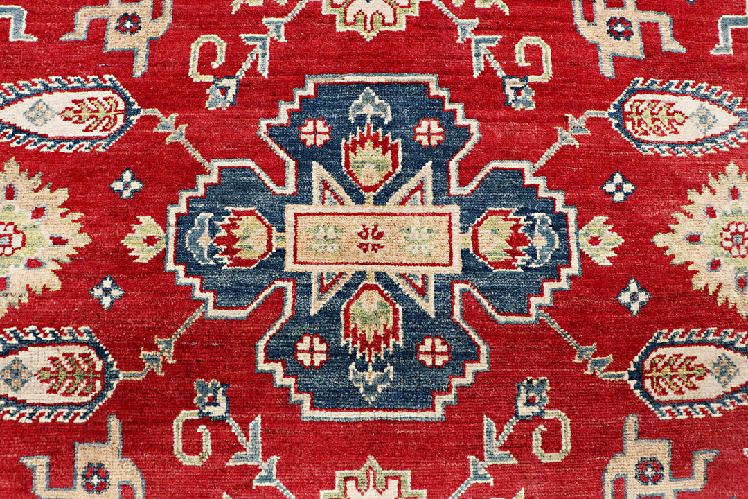 Firebrick Kazak 6' 7 x 9' 3 - No. 70278