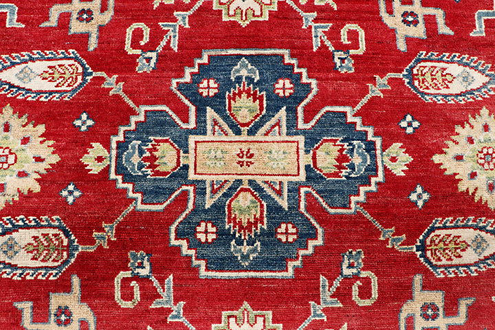 Firebrick Kazak 6' 7 x 9' 3 - No. 70278