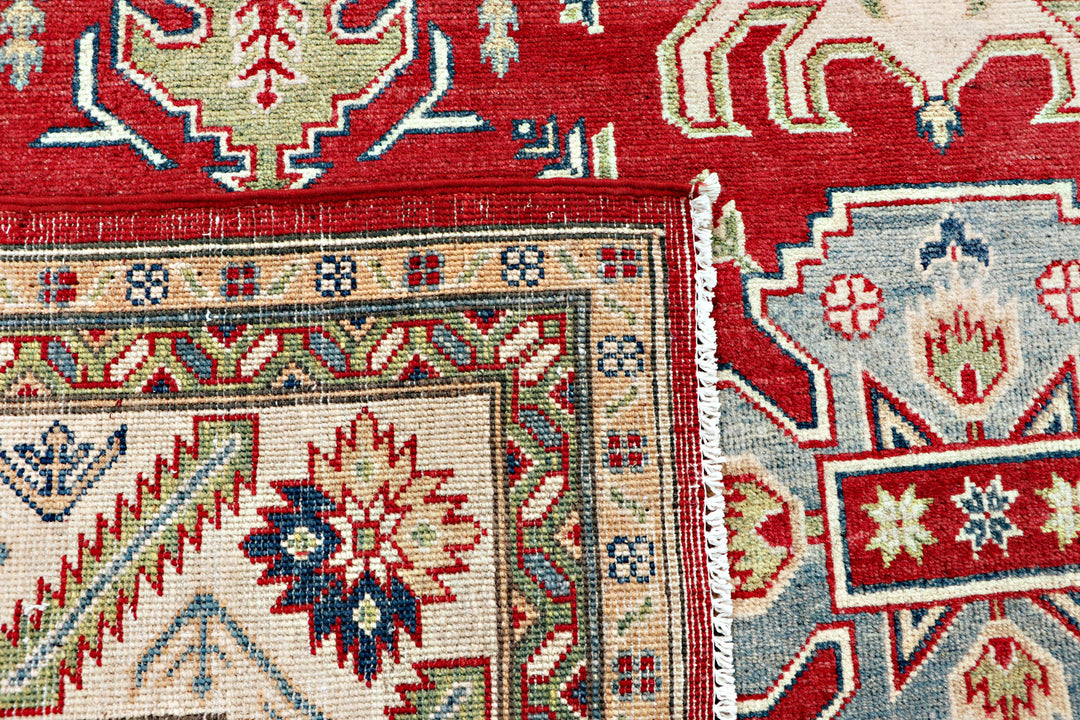 Firebrick Kazak 6' 7 x 9' 3 - No. 70278