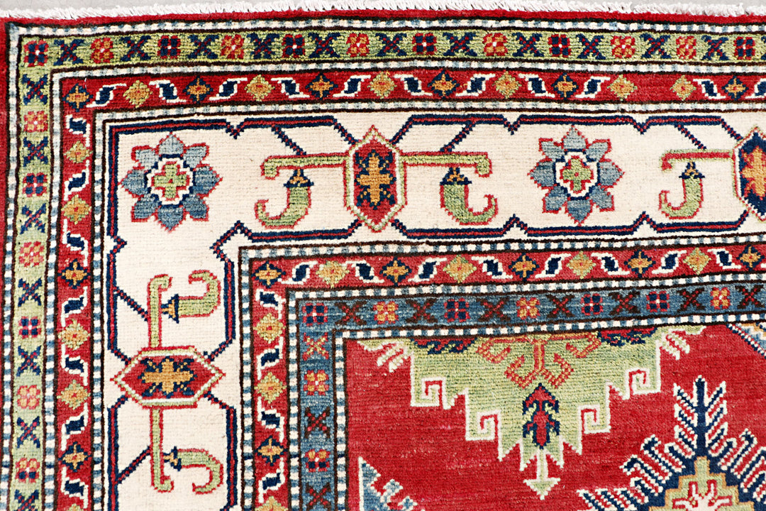 Firebrick Kazak 6' 7 x 9' 7 - No. 70279