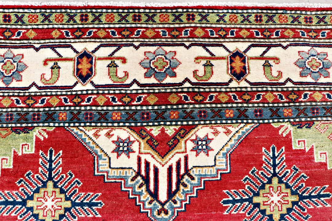 Firebrick Kazak 6' 7 x 9' 7 - No. 70279