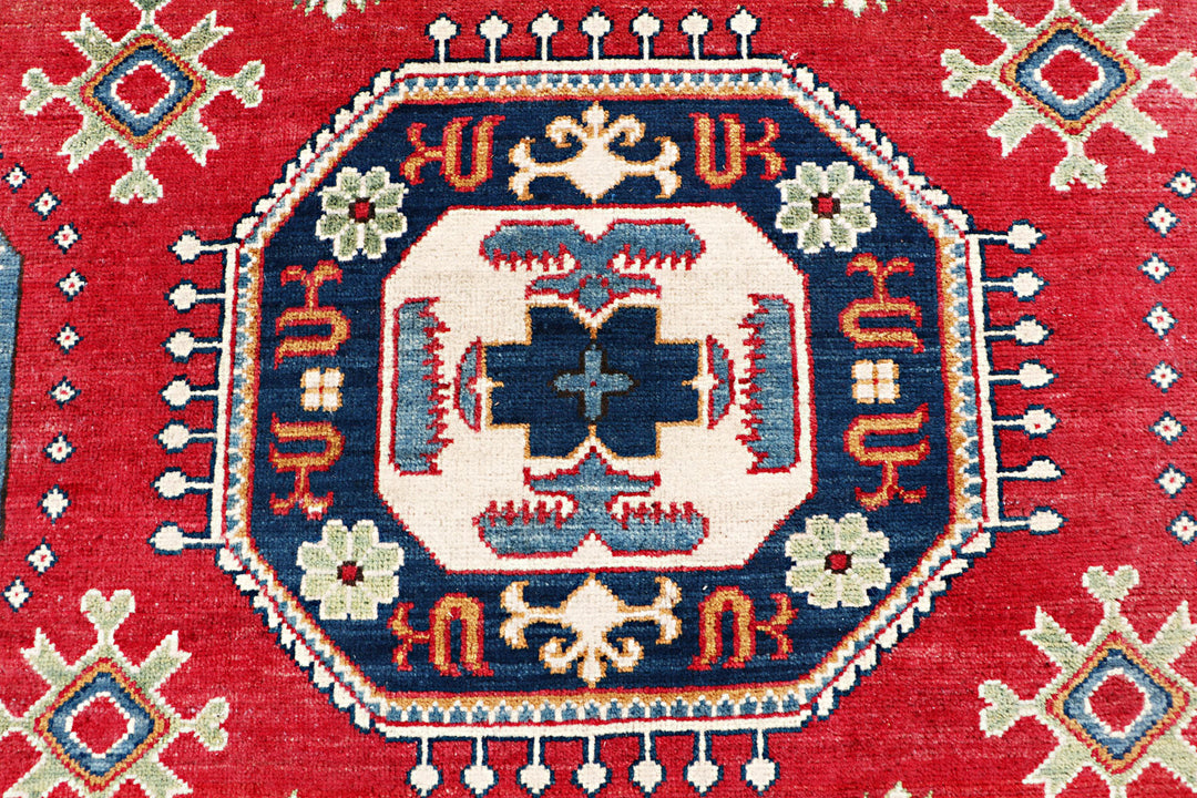 Firebrick Kazak 6' 7 x 9' 7 - No. 70279