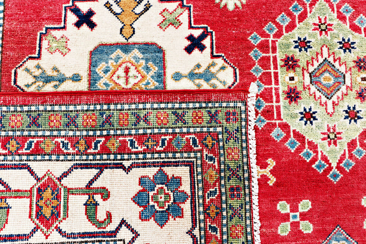 Firebrick Kazak 6' 7 x 9' 7 - No. 70279