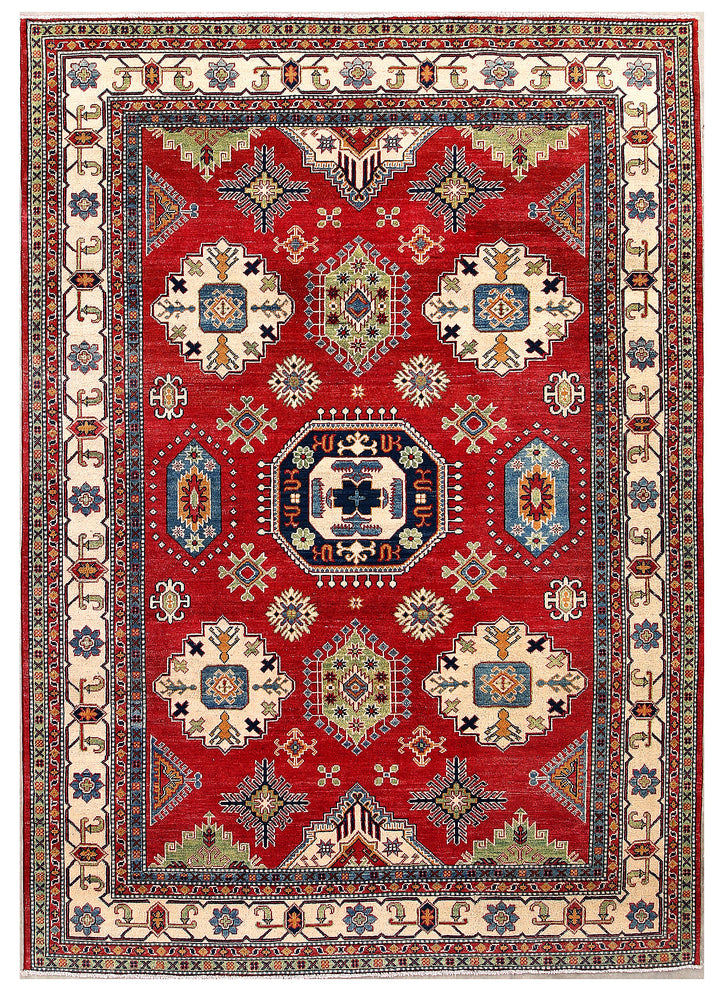 Firebrick Kazak 6' 7 x 9' 7 - No. 70279