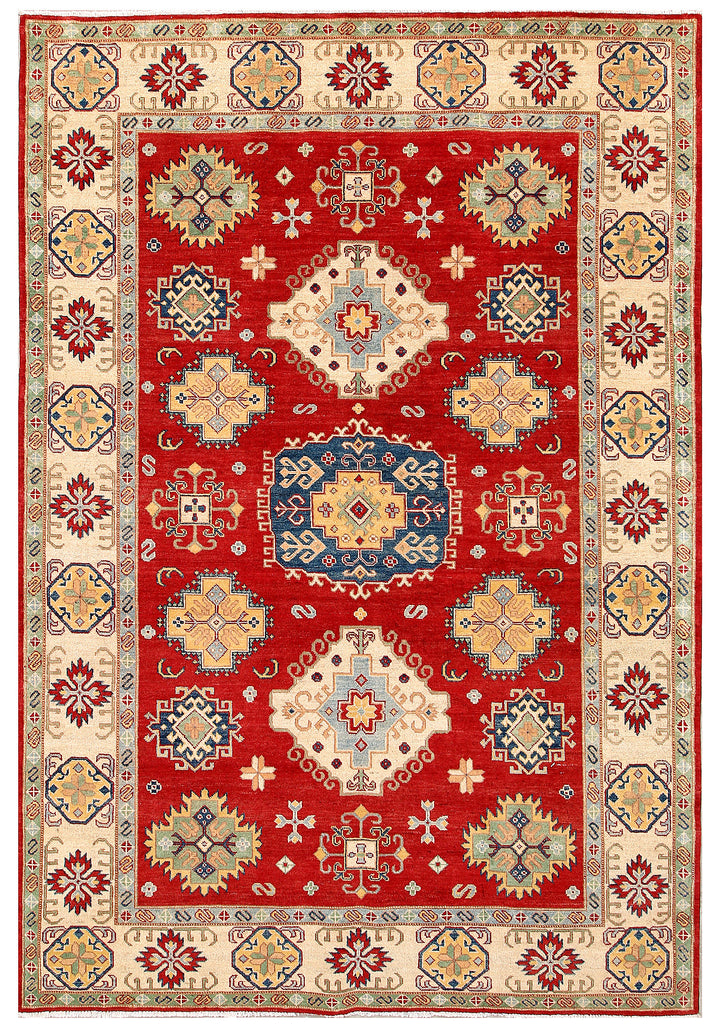 Firebrick Kazak 6' 7 x 9' 7 - No. 70284