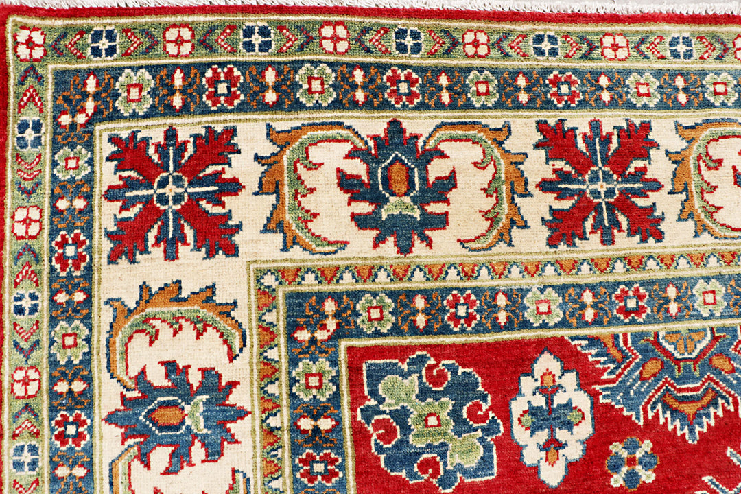 Firebrick Kazak 6' 4 x 9' 7 - No. 70291