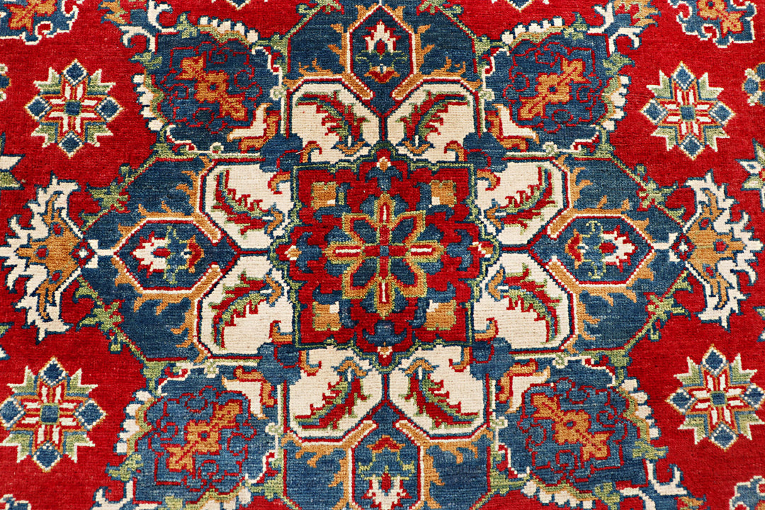 Firebrick Kazak 6' 4 x 9' 7 - No. 70291