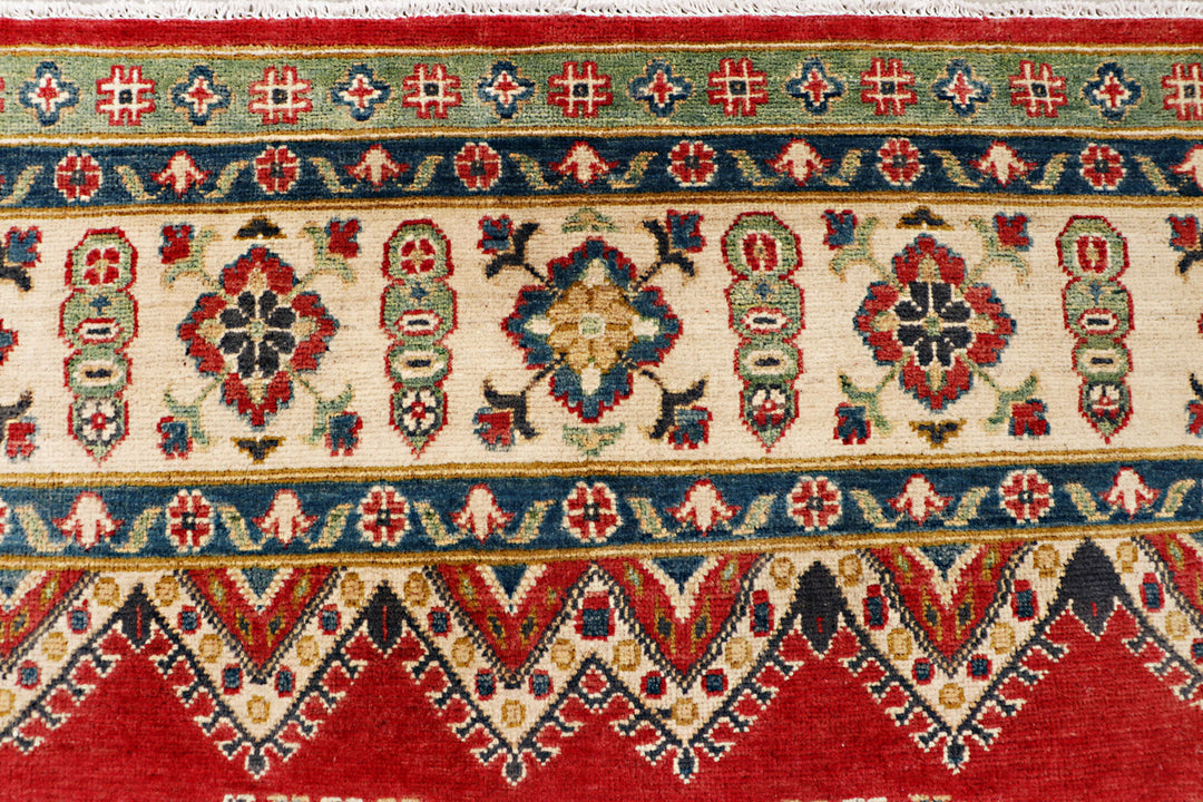 Firebrick Kazak 6' 6 x 9' 9 - No. 70292