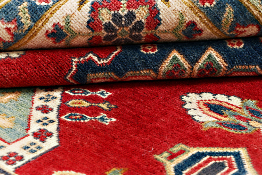 Firebrick Kazak 6' 6 x 9' 9 - No. 70292