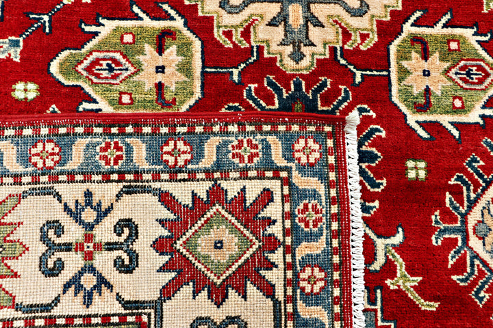 Dark Red Kazak 5' 1 x 6' 9 - No. 70298