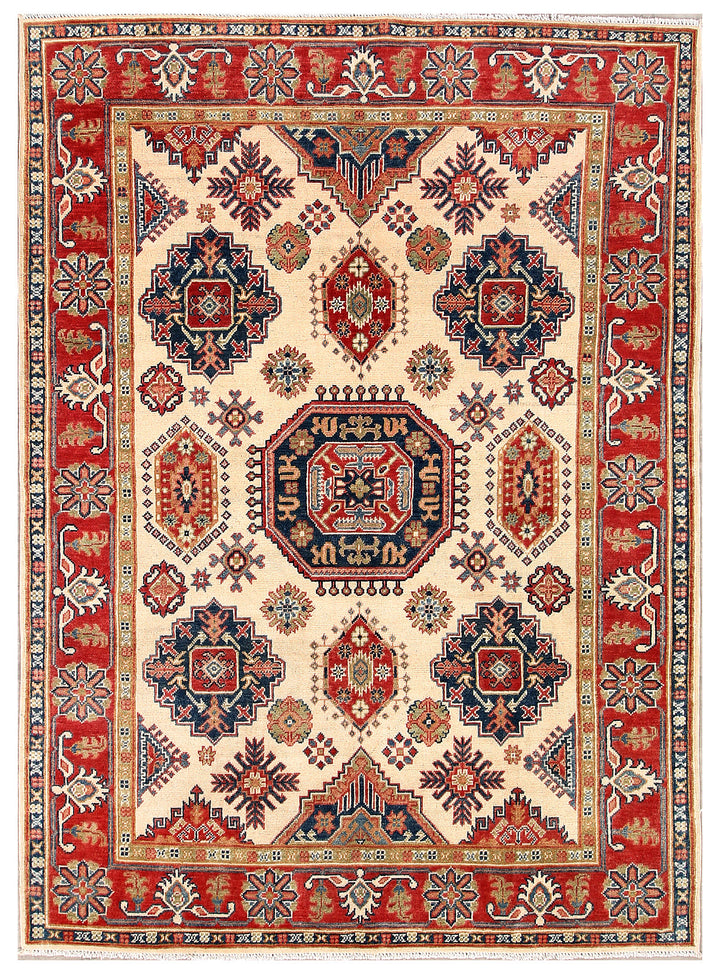 Blanched Almond Kazak 5' 2 x 7' 1 - No. 70300