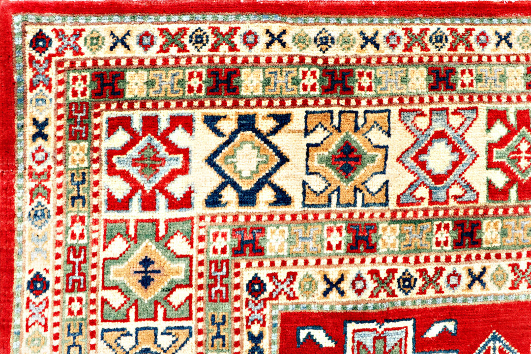 Firebrick Kazak 4' 10 x 6' 7 - No. 70304