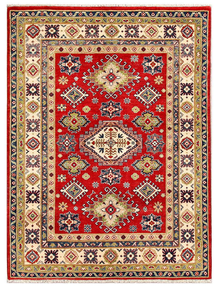 Firebrick Kazak 4' 11 x 6' 7 - No. 70309