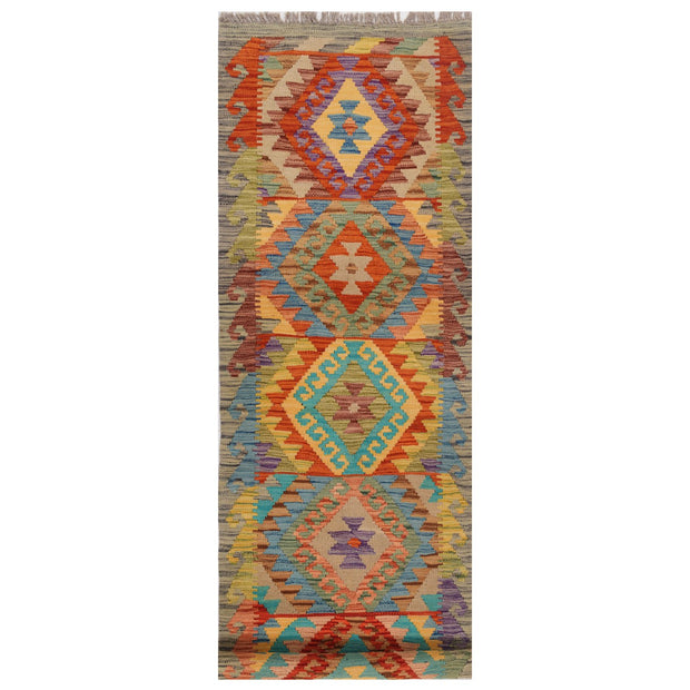 Vegetable Kilim 2' 1" x 6'" - No. AL83990