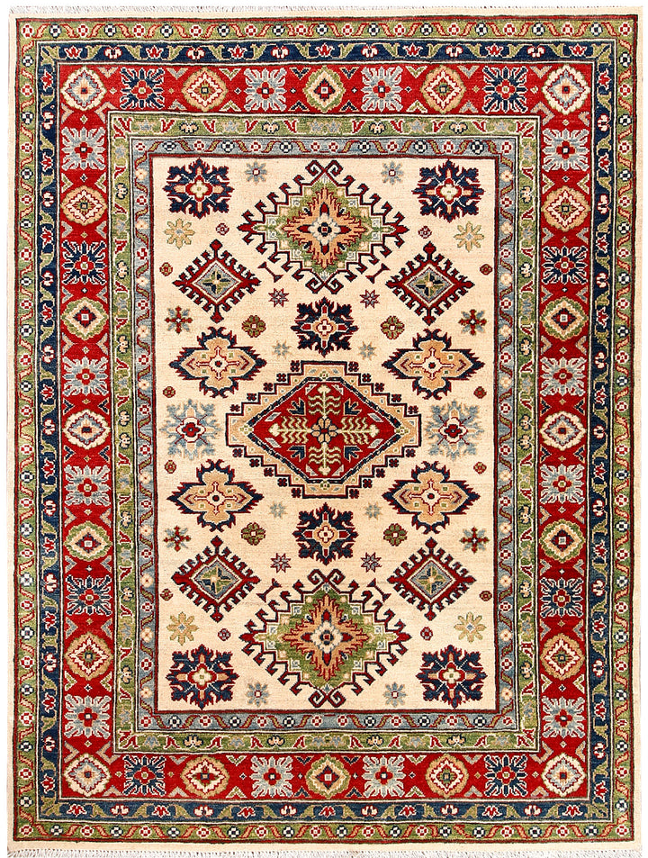 Blanched Almond Kazak 5' x 6' 8 - No. 70311