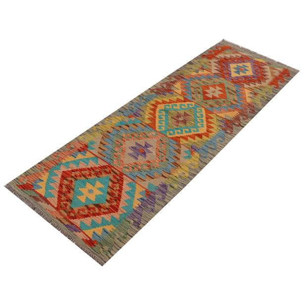 Vegetable Kilim 2' 1" x 6'" - No. AL83990