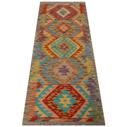 Vegetable Kilim 2' 1" x 6'" - No. AL83990