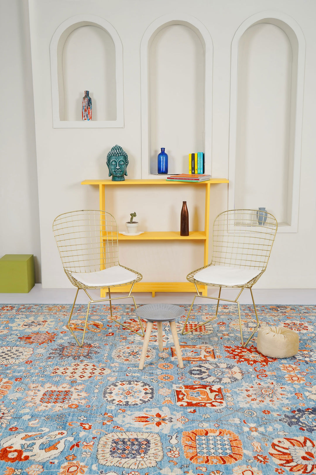 Light Slate Grey Ziegler 8'  6" x 11' " - No. QA57635