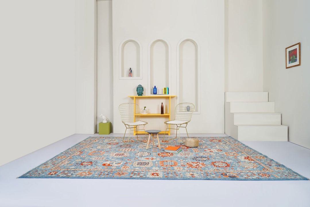 Light Slate Grey Ziegler 8'  6" x 11' " - No. QA57635