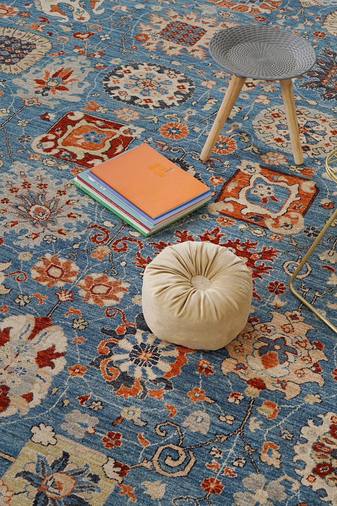 Light Slate Grey Ziegler 8'  6" x 11' " - No. QA57635