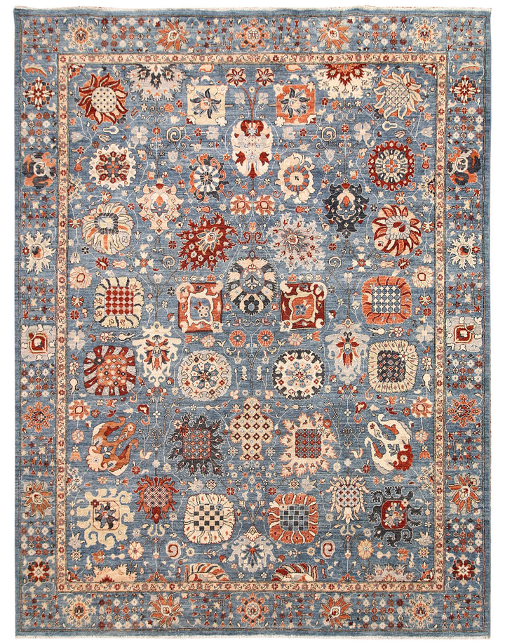 Light Slate Grey Ziegler 8'  6" x 11' " - No. QA57635