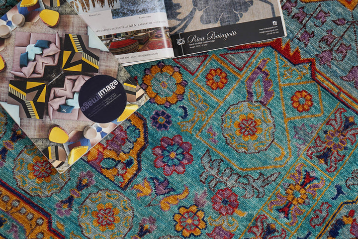 Aqua Mamluk 8'  11" x 11'  8" - No. QA22297