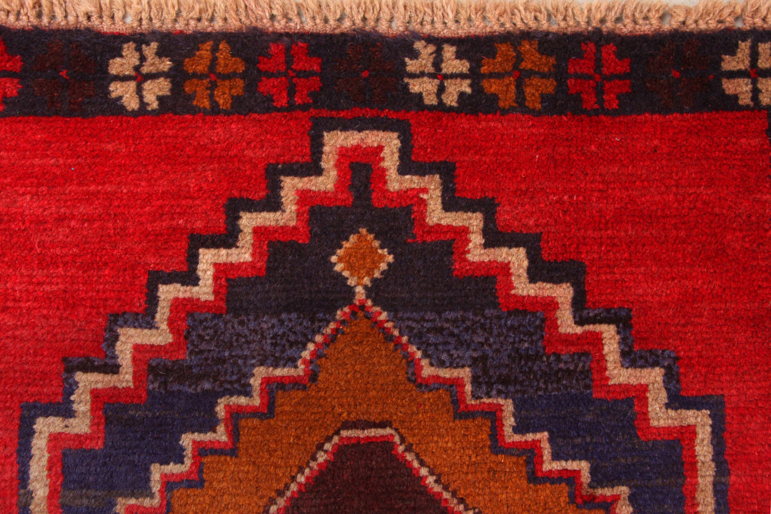 Firebrick Baluchi 2' 5 x 6' 7 - No. 70430