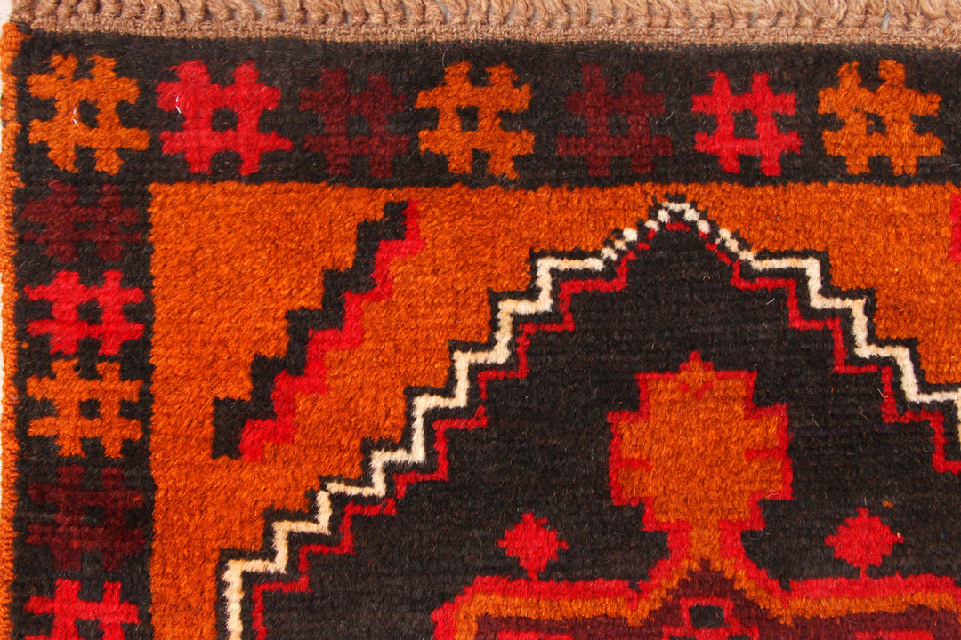 Dark Orange Baluchi 2' 4 x 6' 5 - No. 70439