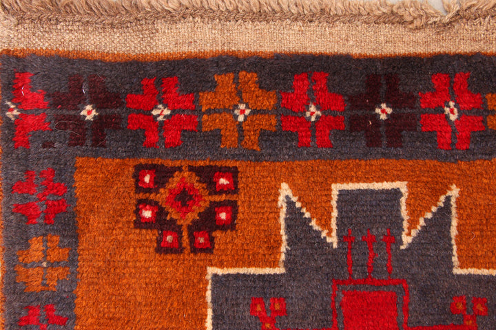 Chocolate Baluchi 2' 5 x 6' 5 - No. 70441