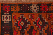 Dark Orange Baluchi 2' 6 x 6' 7 - No. 70443