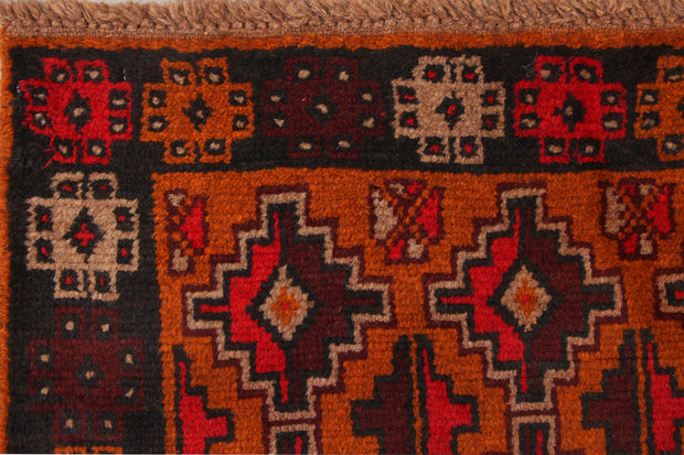 Dark Orange Baluchi 2' 6 x 6' 7 - No. 70443