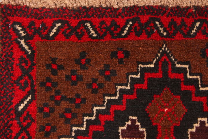 Saddle Brown Baluchi 2' 6 x 6' 6 - No. 70446