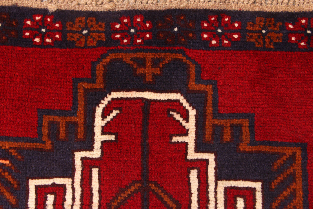 Firebrick Baluchi 2' 6 x 6' 4 - No. 70456