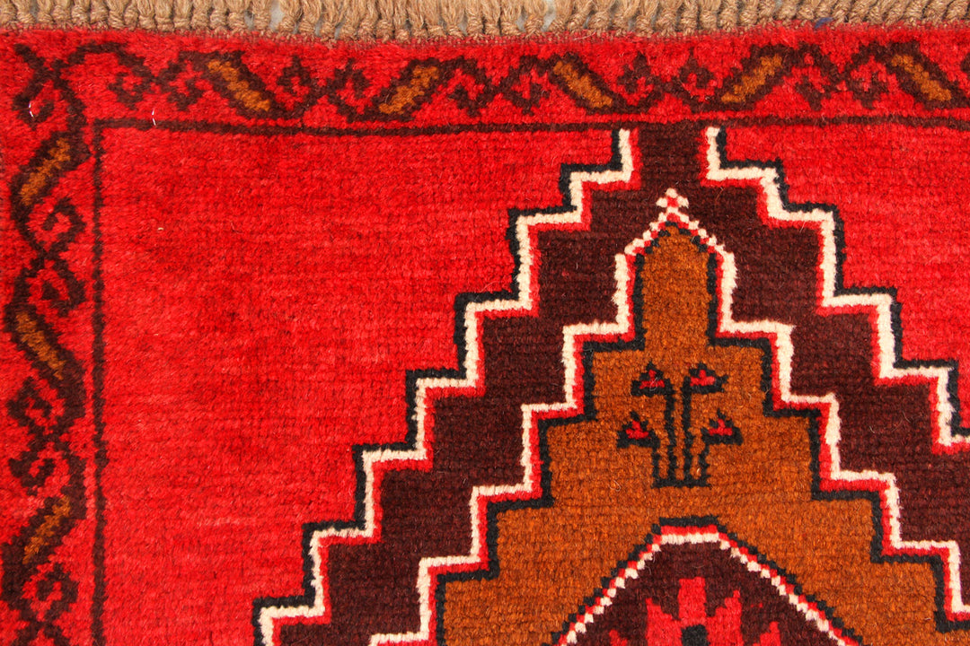 Firebrick Baluchi 2' 6 x 6' 8 - No. 70480