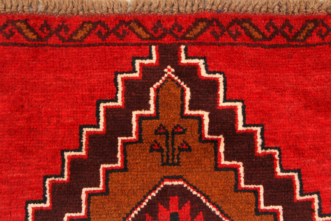 Firebrick Baluchi 2' 6 x 6' 8 - No. 70480