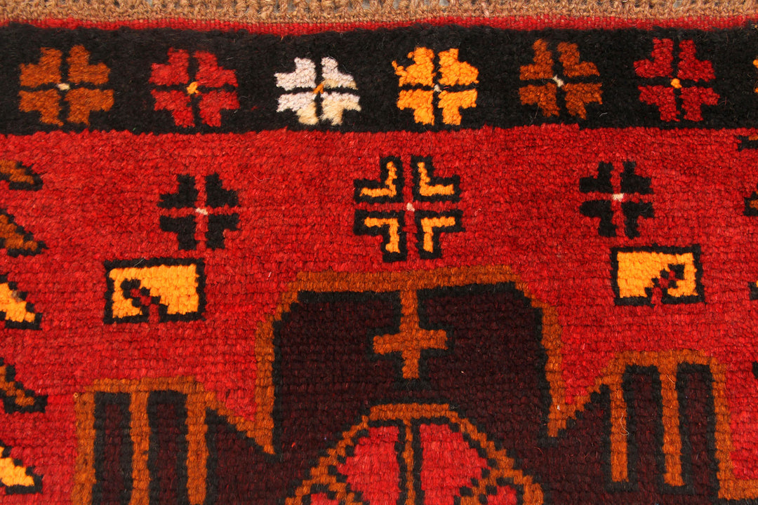 Multi Colored Baluchi 2' 4 x 6' 4 - No. 70491