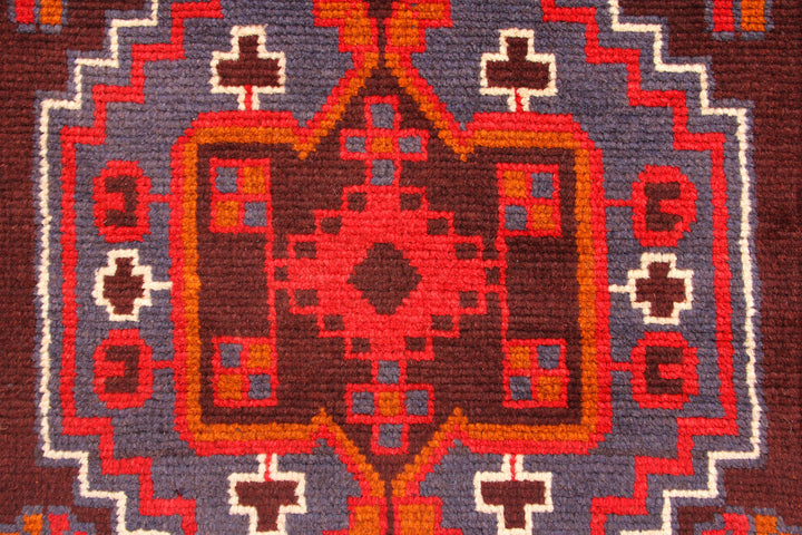 Maroon Baluchi 2' 4 x 6' 6 - No. 70500