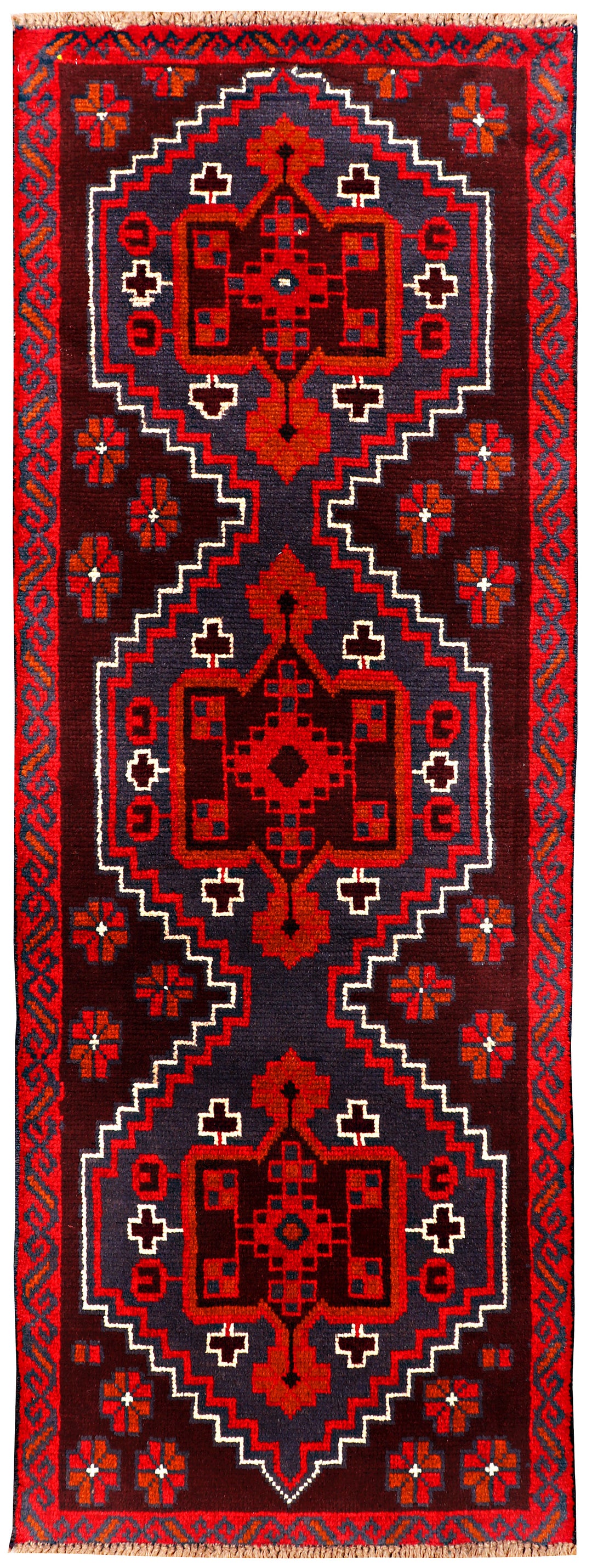 Maroon Baluchi 2' 4 x 6' 6 - No. 70500
